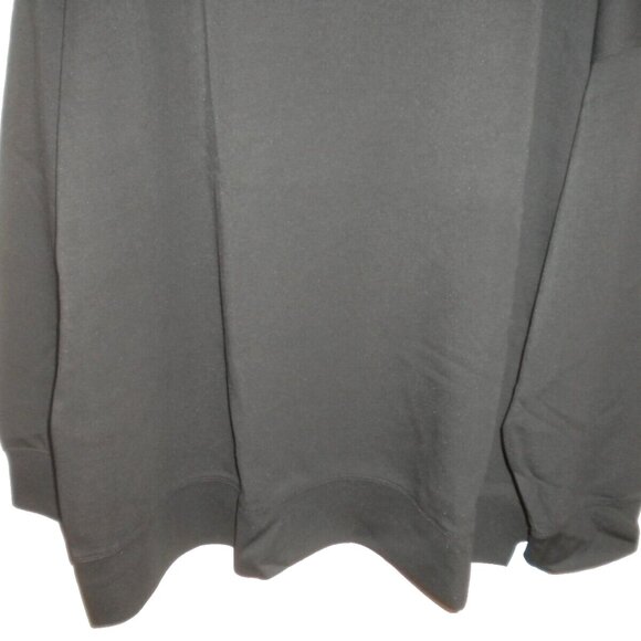 Mondetta Women's Plus Size 2X Black Scuba Crewneck Sweatshirt NWT - Picture 4 of 5